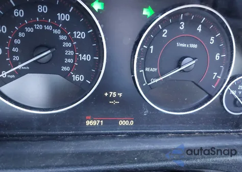 2014 BMW 335I xDrive из США, поврежденный, VIN WBA3B9G56ENR91984